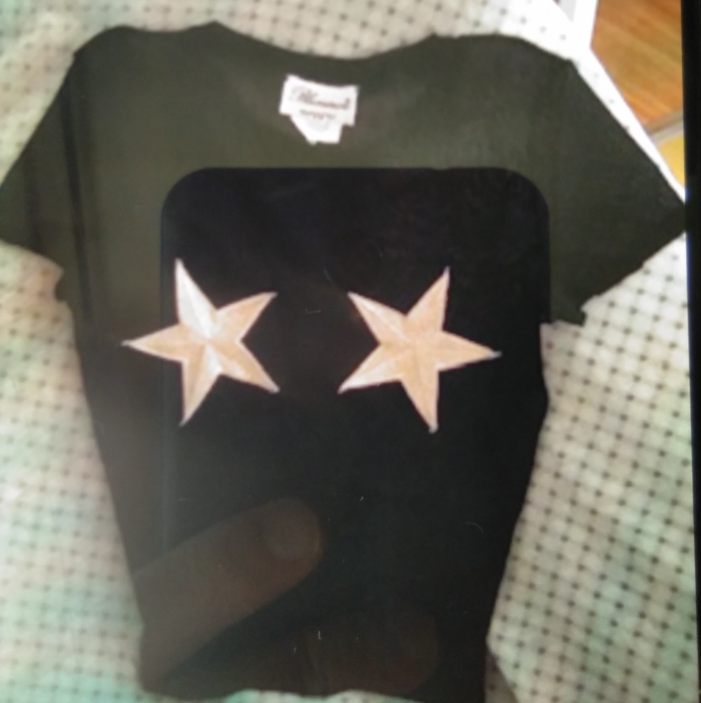 Blumarine mesh star top Gaultier esque